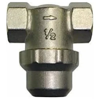 ::Фільтр грубої очистки прямий PROFACTOR 1/2" ВВ (Т-подібний) латунний