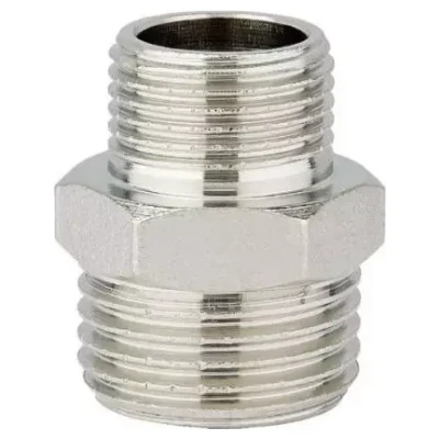::Ніпель редукційний PROFACTOR 1/2"х3/8" нікель