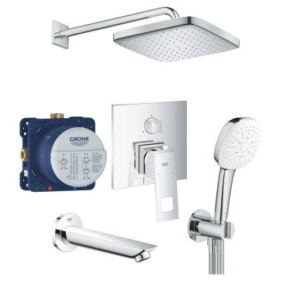 ::Душовий комплект GROHE Eurocube 250 прихованого монтажу для ванни