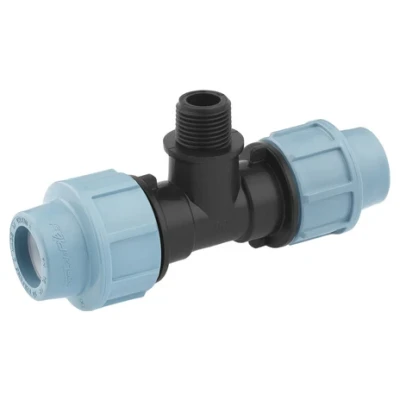 ::Трійник SantehPlast ПЕ 25x1/2"x25 зовнішня різьба (10/140)