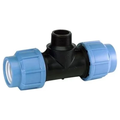 ::Трійник SantehPlast ПЕ 40x1"x40 зовнішня різьба