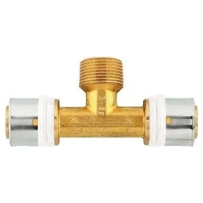 ::Трійник редукційний HERZ під прес 26х3-1/2"-26х3 зовн