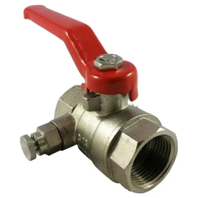 ::Кран SD PLUS Ру 16 Ду 15 зі спусником повітря (для манометра)