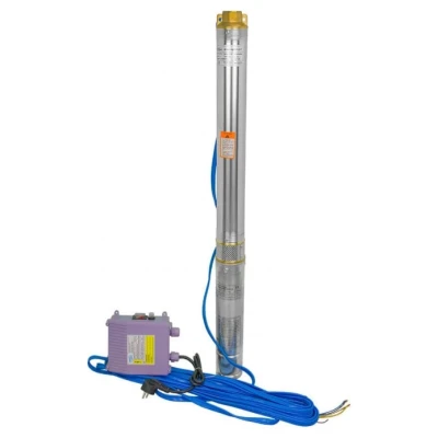 ::Насос глибинний FORWATER багатоступ.центробіжний (14 м каб+пульт) 3QJD 115-0.37  0,37кВт 55м 2м3/год