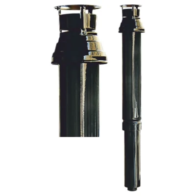 ::Коаксіальний вертикальний димохід ANTKALIP 60/100 з вітрозахистом