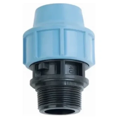 ::Муфта SantehPlast ПЕ 40x1"1/2 зовнішня різьба (10/100)