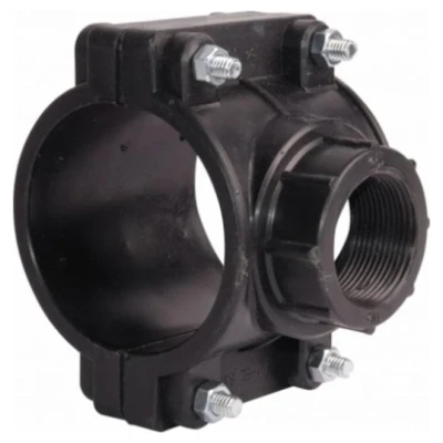 ::Врізка сідлова SantehPlast ПЕ Ø 110x11/4" (25)