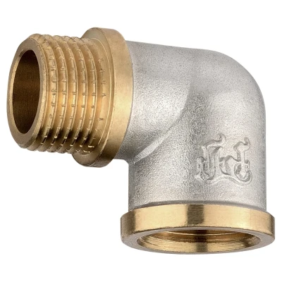 ::Коліно PROFACTOR 1" ЗВ нікель з обмежувачем