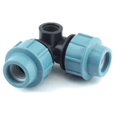 ::Коліно з'єднувальне Santehplast  ПЕ 32x32x1/2" бічна внутрішня різьба