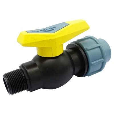Аква-Дім::Кран зажимний SantehPlast ПЕ 32х1"З (5/80)
