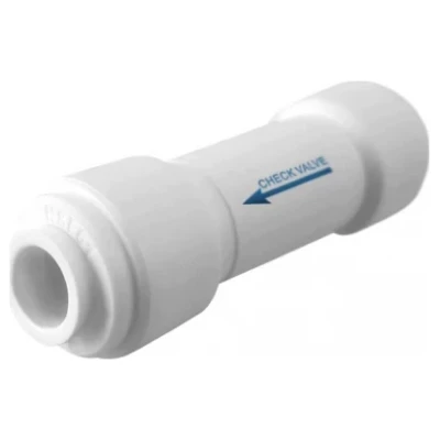 ::Муфта зі зворотним клапаном 1/4" шланг х 1/4" шланг, Quick Connect, білий колір