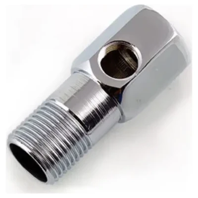 ::Адаптер з відводом 1/2" РЗ х 1/2" РВ х 1/4" РВ, довжина 60 мм.