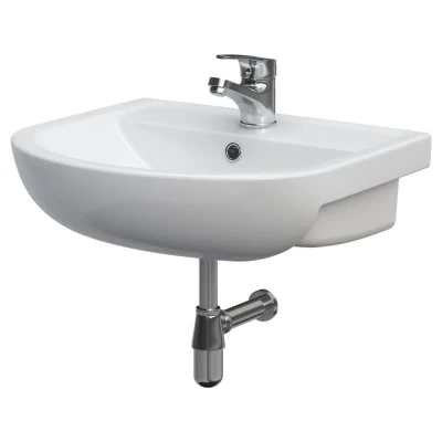 ::Умивальник CERSANIT Arteco 55 см з переливом