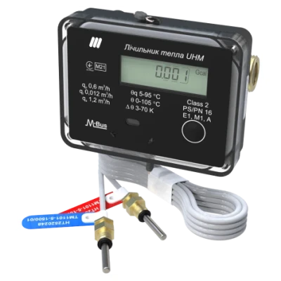 ::Лічильник тепла METRON UHM Dn15 /0,6 M-Bus
