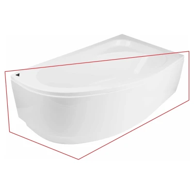 ::Обудова до ванни BESCO CORNEA 150 права