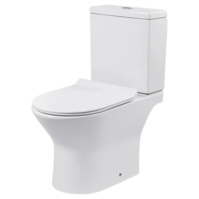 ::Унітаз підлоговий INSANA Aton 640х350х800 білий