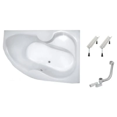 ::Ванна акрилова KOLLER POOL Montana 170х105 см. P сифон + ніжки