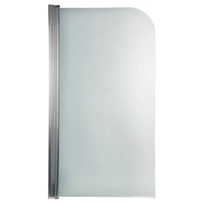 ::Шторка на ванну одноелементна KOLLER POOL Waterfall Line QP93 750х1400 мм. chrome;grape - ліва