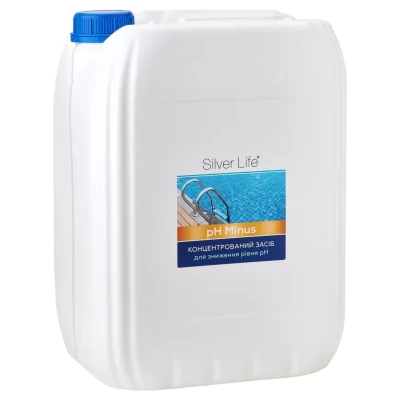 ::Засіб СВОД Silver Life для очищення чаші басейну рН Minus ,10 л