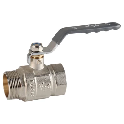 ::Кран кульовий ASG+ 1/2" ЗВ ручка сіра