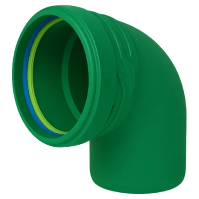 ::Коліно каналізаційне ASG R Line PP 110х87° зовнішнє