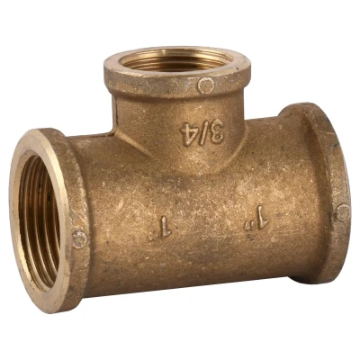 ::Трійник VIEGA 1" x 3/4" x 1"  ВВВ бронзовий (3130)