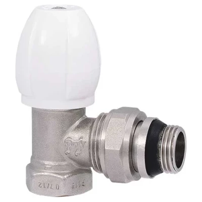 ::Кран радіаторний кутовий PROFACTOR 3/4" верхній з резинкою