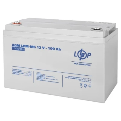 ::Акумуляторна батарея LOGIC POWER LPM-MG 12-100 AH мультигелевий