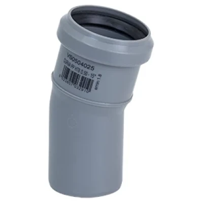 ::Коліно каналізаційне VALROM 32x15° внутрішнє