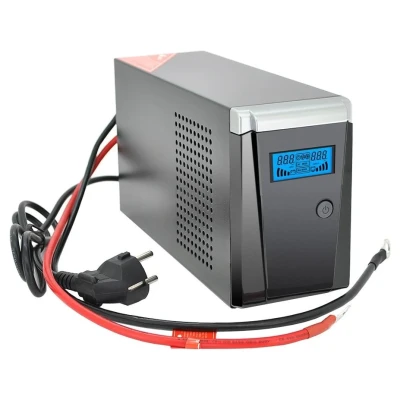 ::ДБЖ з правильною синусоїдою RITAR RTSW-500 LCD (300Вт) 12В, під зовнішній АКБ