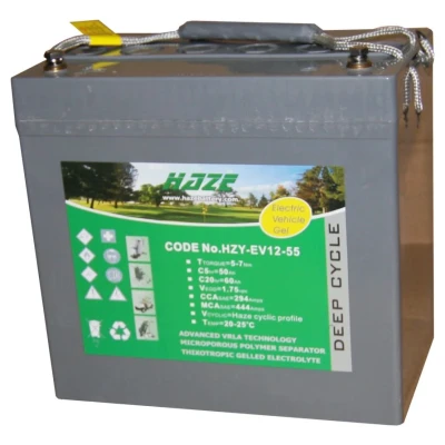 ::Акумуляторна батарея HAZE HZY-EV12-55 (12V/59,7Ah) гель