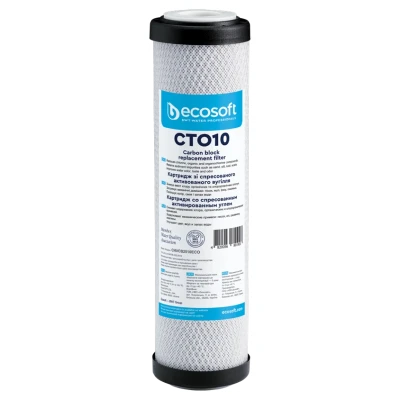 ::Картридж зі спресованого активованого вугілля ECOSOFT 2,5х10"
