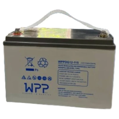 ::Акумуляторна батарея WPPOWER WPDG12-115 (12V115Ah/20HR) гель