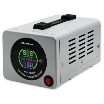 ::Стабілізатор напруги QOLTEC AVR-500VA Аналогова індикація