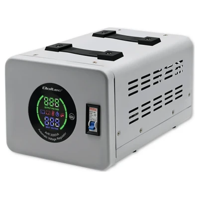 ::Стабілізатор напруги QOLTEC AVR-3000VA Цифрова індикація
