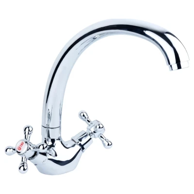 ::Змішувач для кухні TAU VD-4B461C гусак вухо на гайці