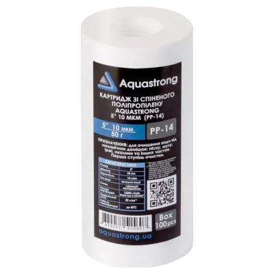 ::Картридж зі спіненого поліпропілену AQUASTRONG 5" 10 мкм