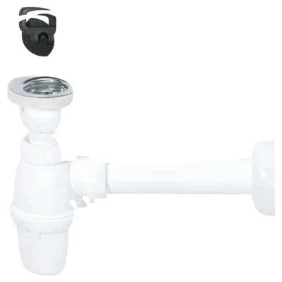 ::Сифон для раковини WIRQUIN 1 1/4"х32мм з пробкою на ланцюжку