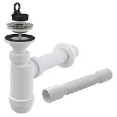 ::Сифон для умивальника ALCAPLAST d40 з гнучким з'єднанням