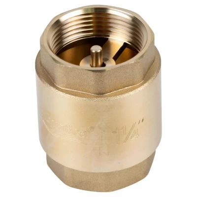 ::Зворотній клапан AQUATICA 1 1/4"ВВ латунь euro 410г