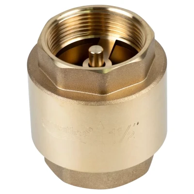 ::Зворотній клапан AQUATICA 1 1/2"ВВ латунь euro 640г