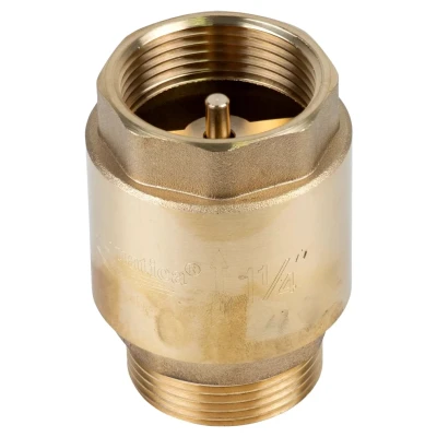 ::Зворотній клапан AQUATICA 1 1/4"ЗВ латунь euro 510г