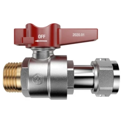 ::Кран з накидною гайкою MIRAYA 1/2 ЗВ прямий, важіль (28)