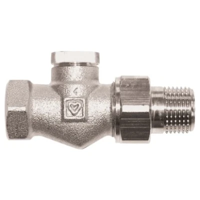 ::Кран радіаторний прямий HERZ RL-1  1/2" нижній