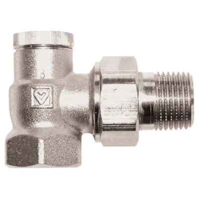 ::Кран радіатонний кутовий HERZ RL-1  1/2" нижній