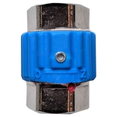 ::Кран керамічний IMPET Aquacer Bloker 1/2" ВЗ синій