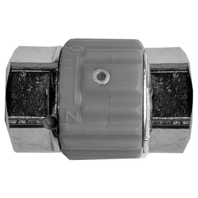 ::Кран керамічний IMPET Aquacer Bloker 1/2" ВВ сірий