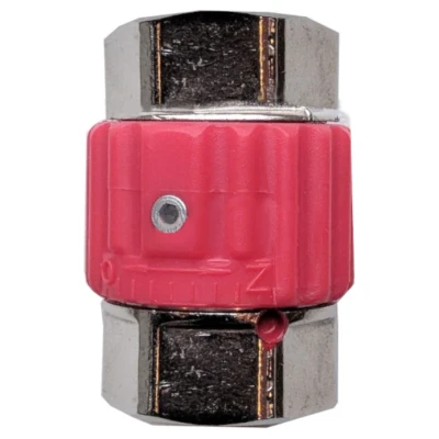 ::Кран керамічний IMPET Aquacer Bloker 1/2" ВВ червоний
