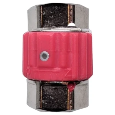 ::Кран керамічний IMPET Aquacer Bloker 1/2" ВЗ червоний
