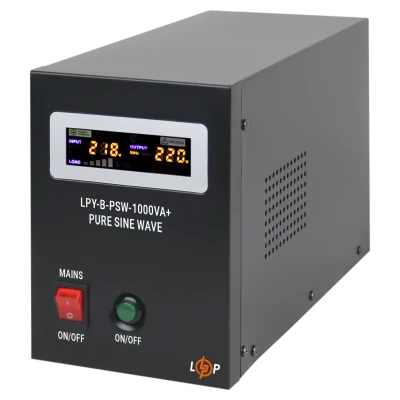 ::ДБЖ з правильною синусоїдою LOGIC POWER LPY-B-PSW-1000 VA+(700Вт) 10/20 (12V)